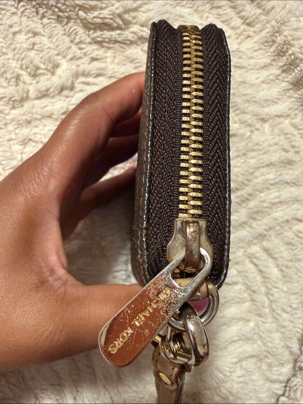 Michael Kors Jet Set Travel Zip-Around Wristlet Wallet - Picture 7 of 13